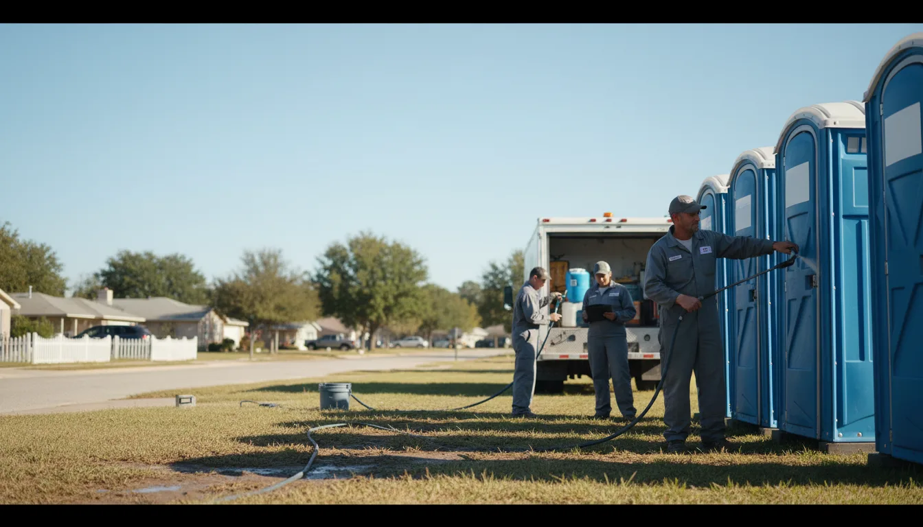 Long-Term Portable Toilet Rental in Beach City, OH near me